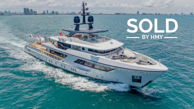 2022 Sanlorenzo 500 Explorer Yacht ARROW Sold By HMY Yacht Sales Professional Brad Curtain
